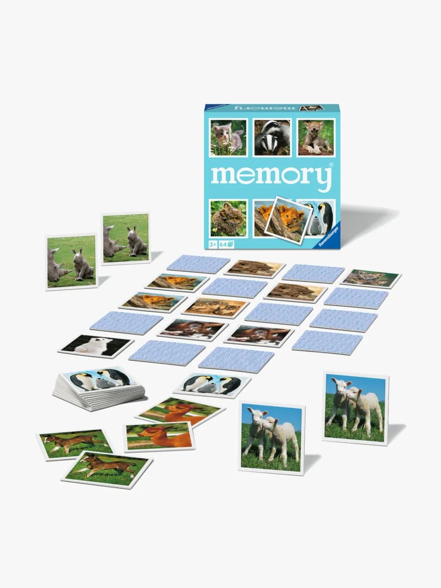Ravensburger memory Djurungar