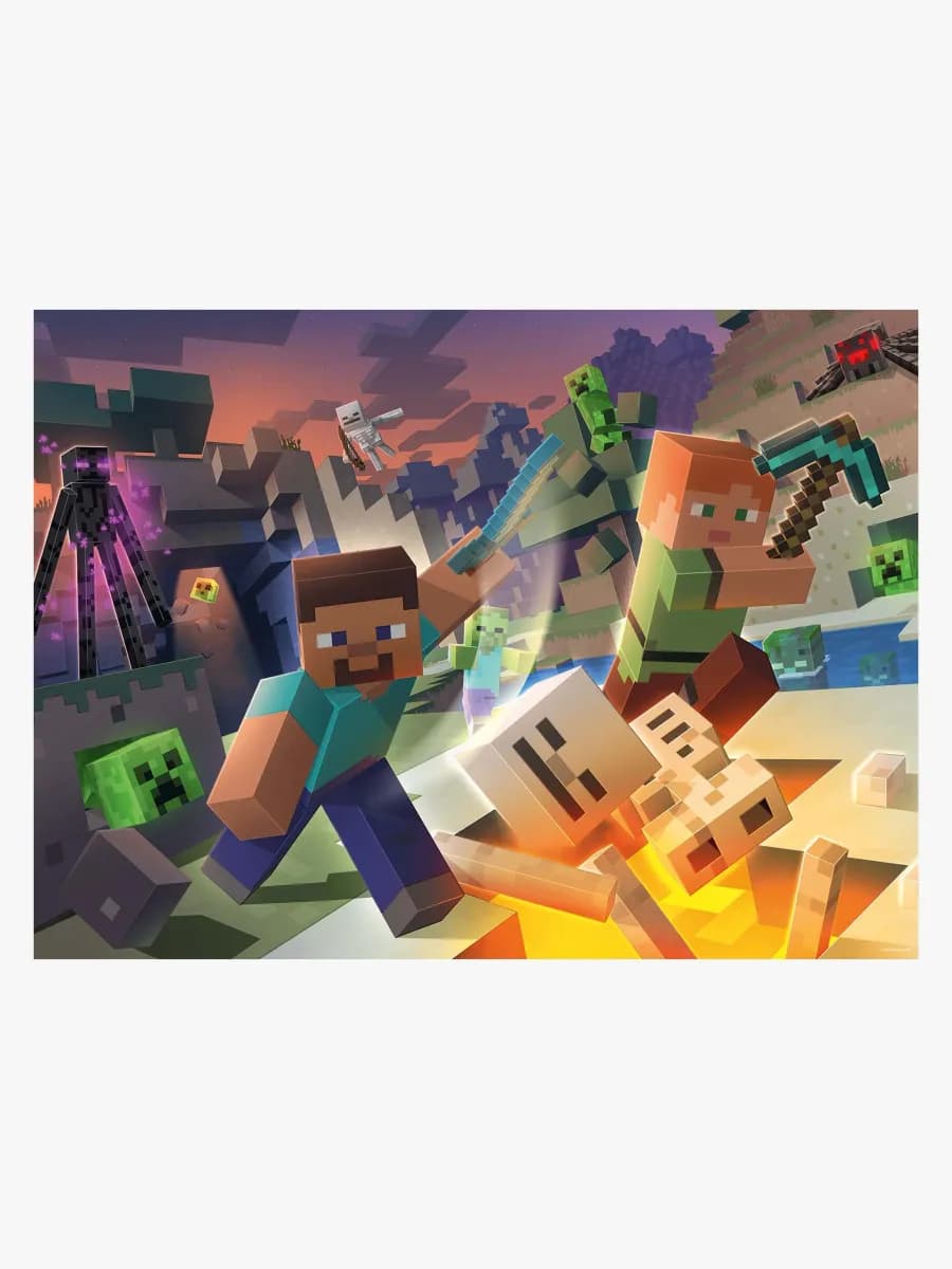 Ravensburger Minecraft XXL Pussel 100 Bitar