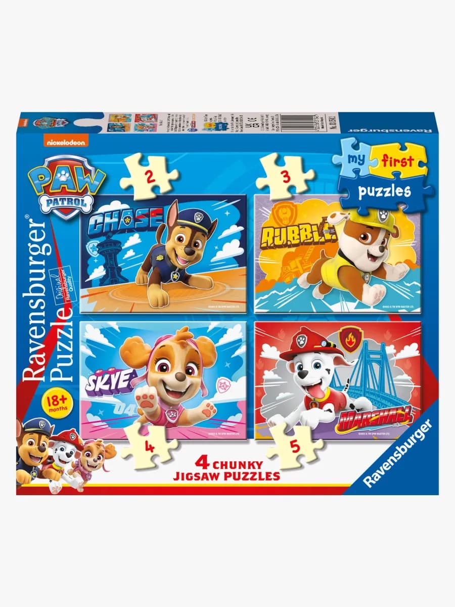 Ravensburger My First Puzzles Paw Patrol Pussel 4-i-1