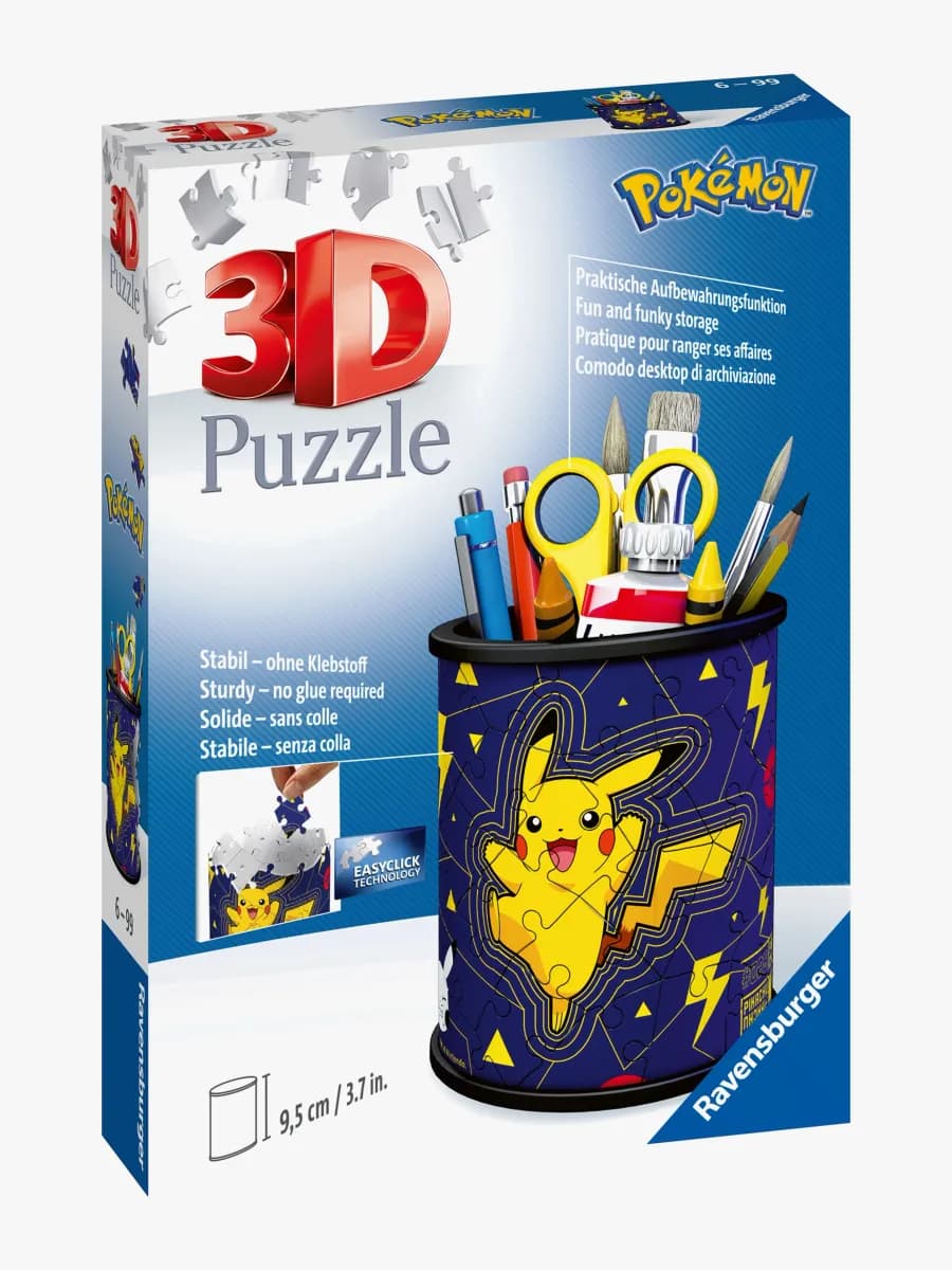 Ravensburger Pokemon 3D-Pussel Pennställ, 54 Bitar