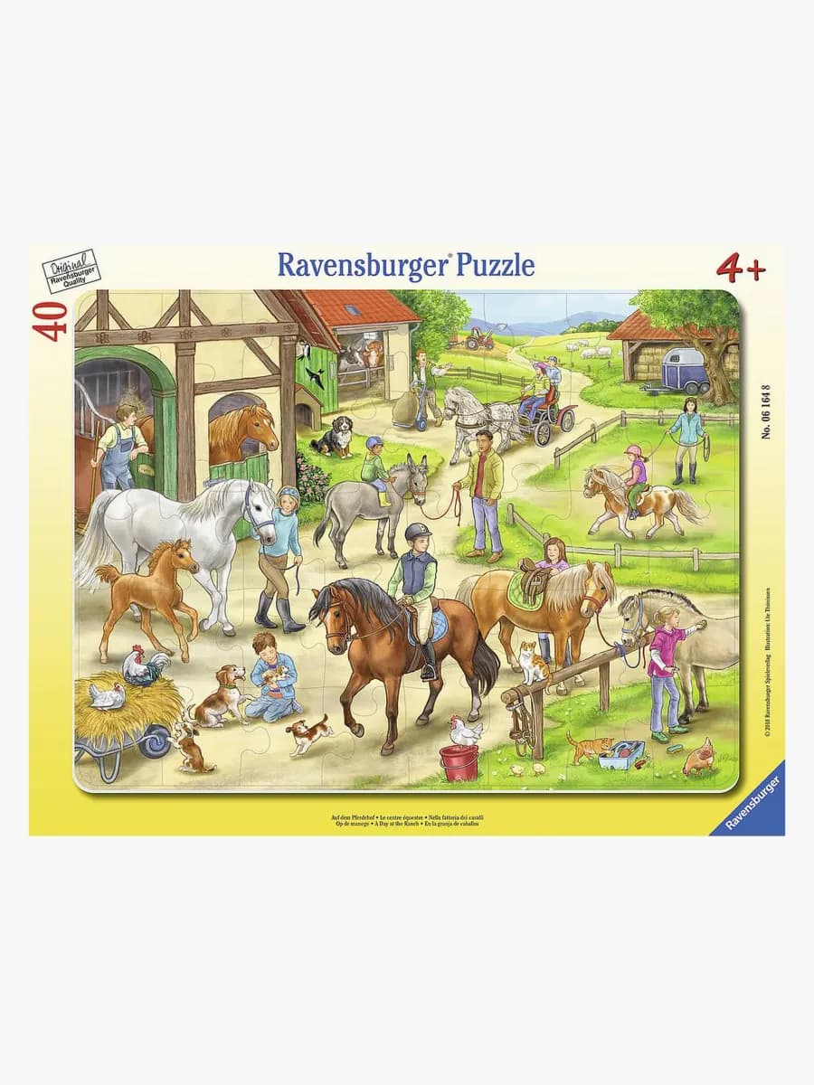 Ravensburger Pussel A Day At The Ranch 40 Bitar