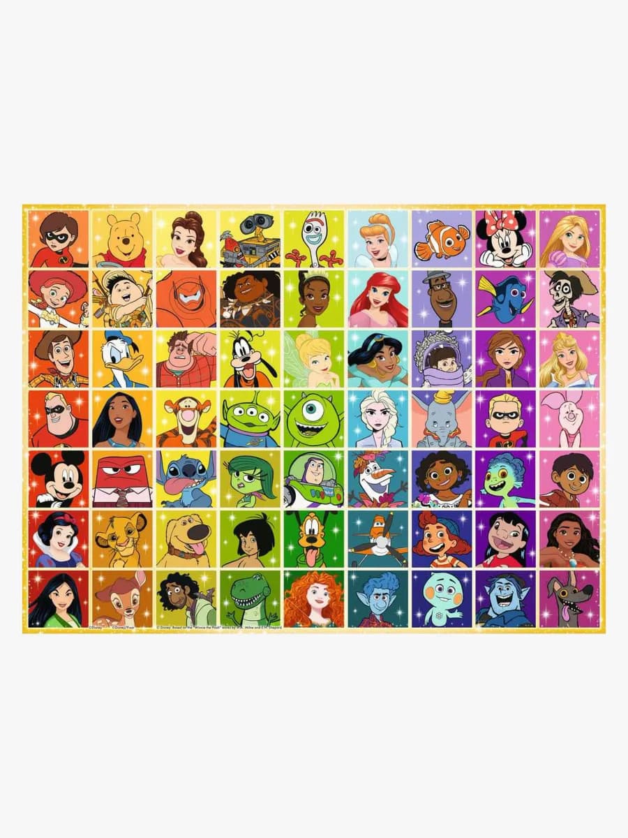 Ravensburger Pussel Disney Multi Character 100 Bitar