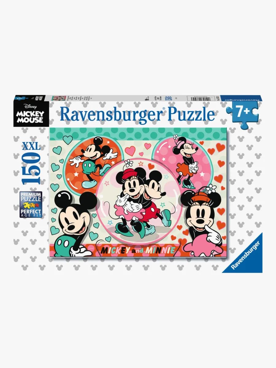 Ravensburger Pussel Disney Musse och Mimmi Pigg 150 Bitar