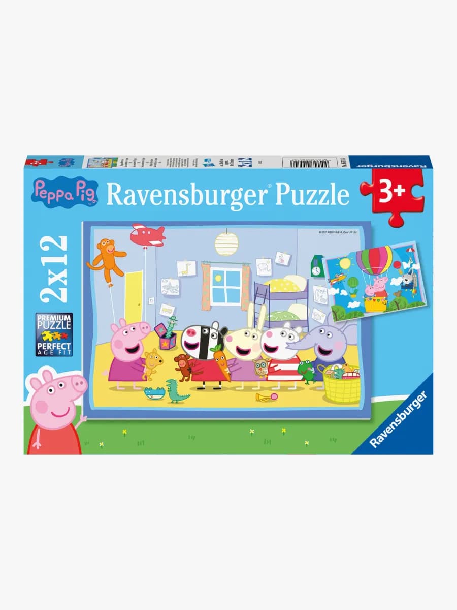 Ravensburger Pussel Greta Gris 2x12 Bitar
