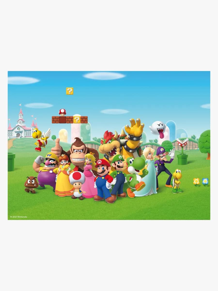 Ravensburger Pussel Super Mario Adventure, 200 Bitar