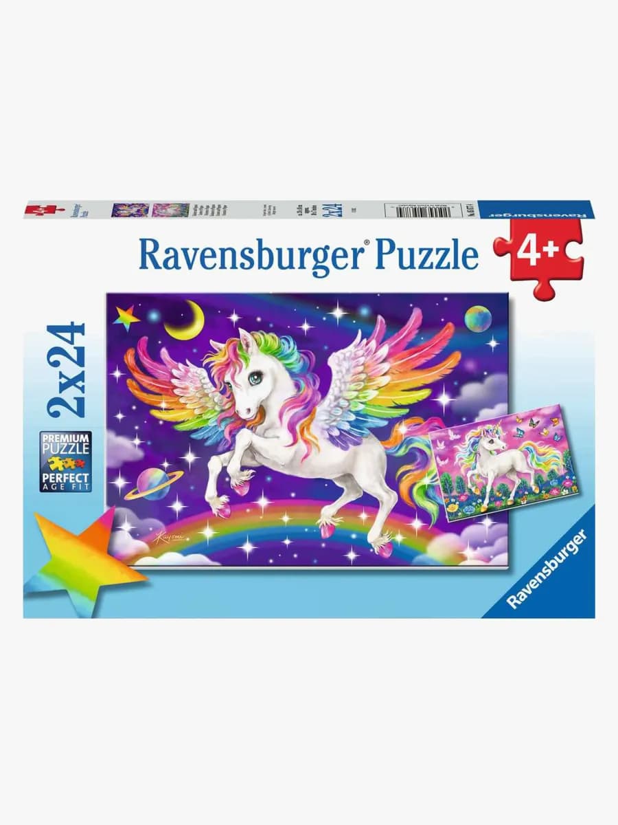 Ravensburger Pussel Unicorn &  Pegasus 2x24 Bitar