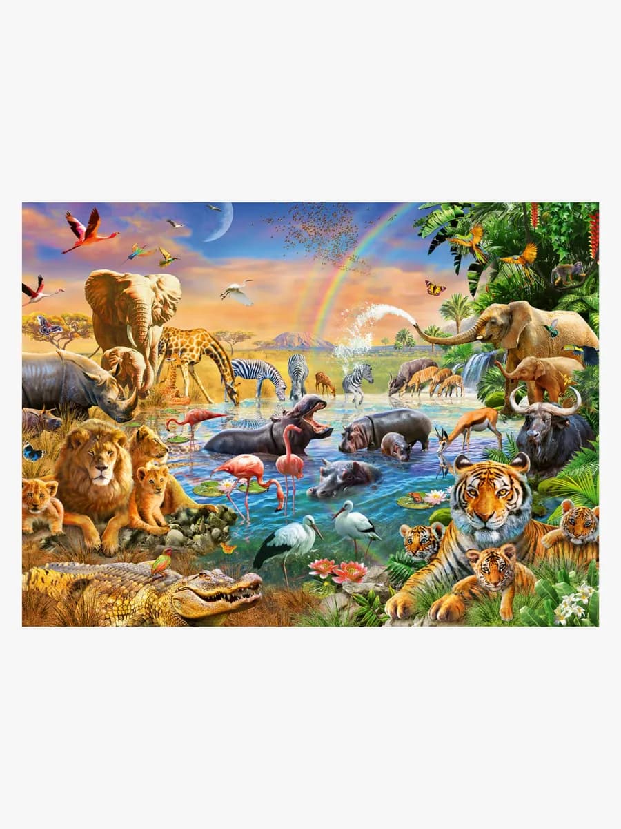 Ravensburger Pussel Vattenhål 100 Bitar