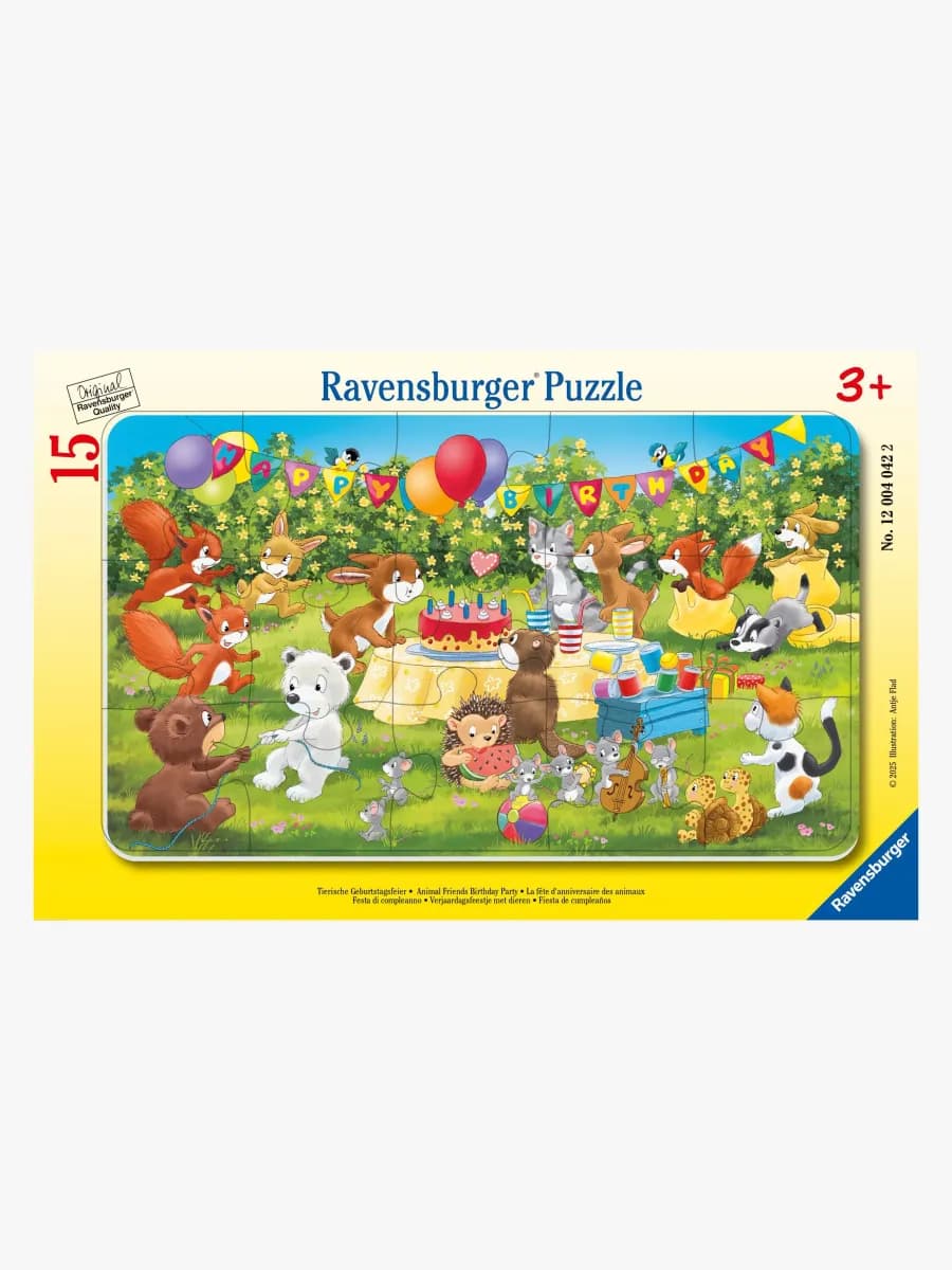 Ravensburger Rampussel Djurens Födelsedagsfest 15 Bitar