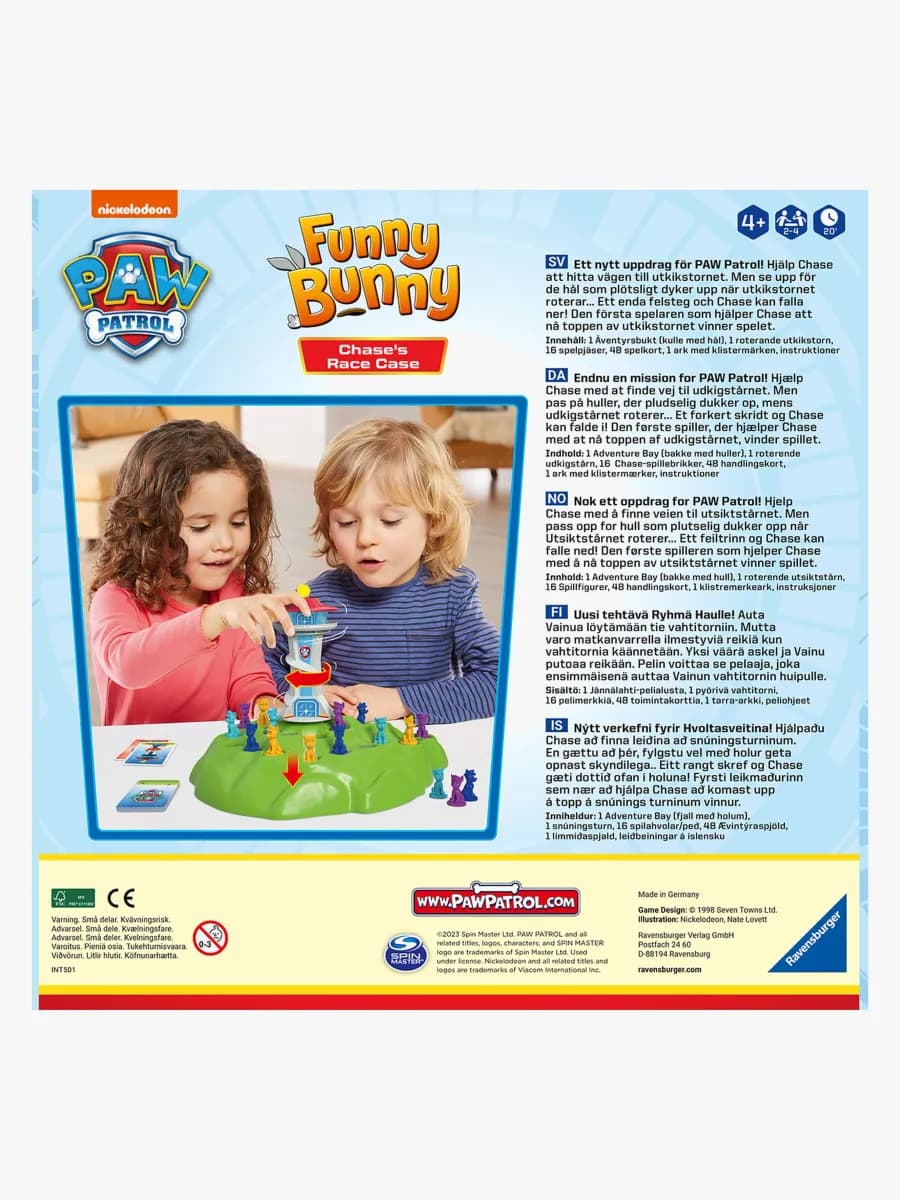 Ravensburger Spel Paw Patrol Funny Race