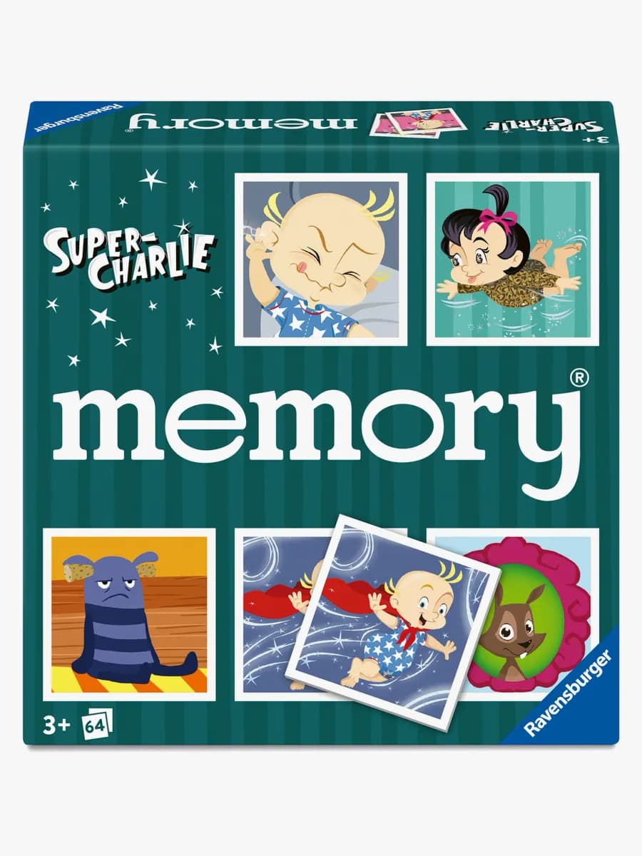 Ravensburger Super Charlie Memoryspel