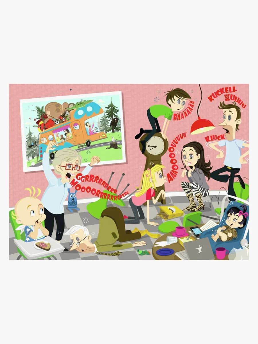 Ravensburger Super Charlie Pussel 100 Bitar