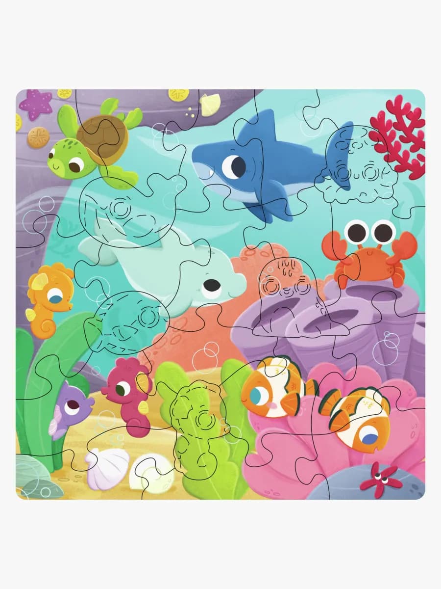 Ravensburger Träpussel Under Ytan 22 Bitar