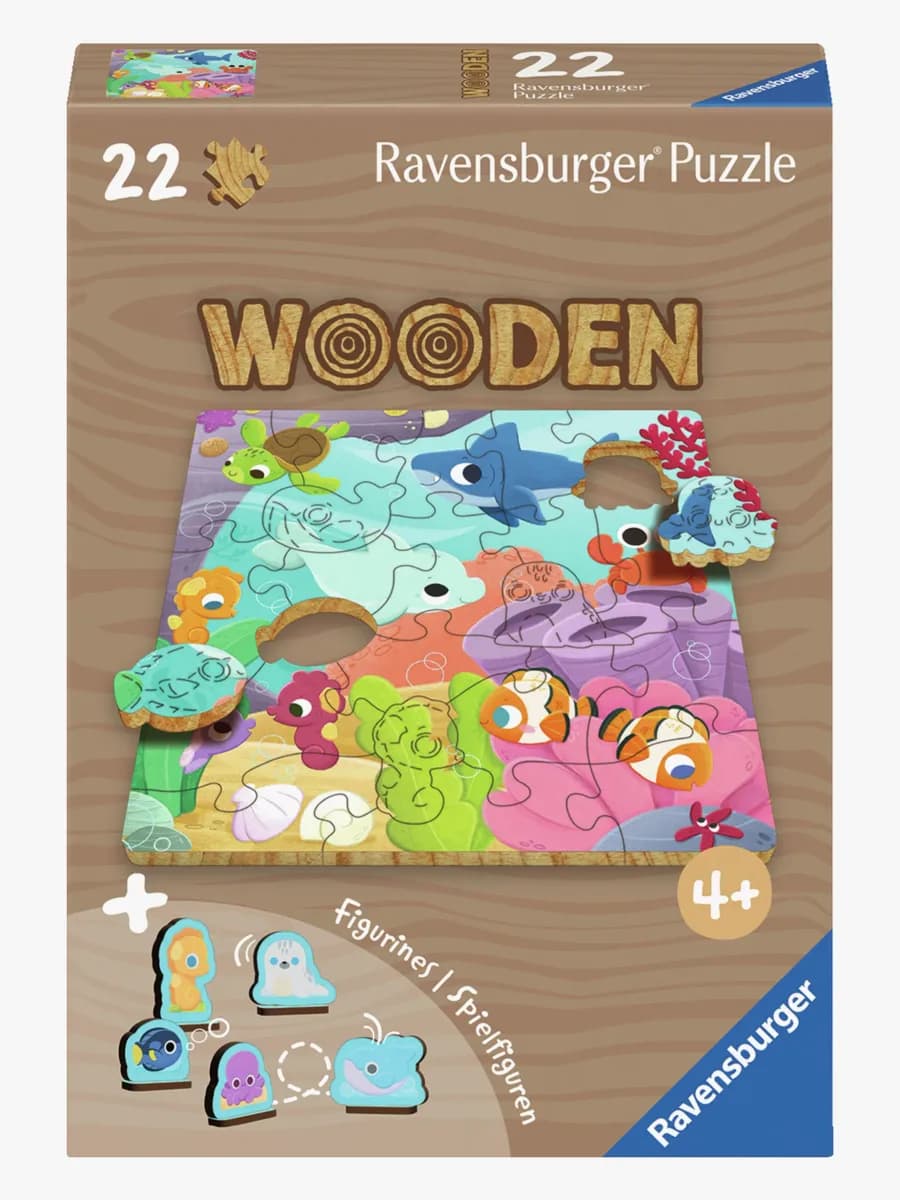 Ravensburger Träpussel Under Ytan 22 Bitar