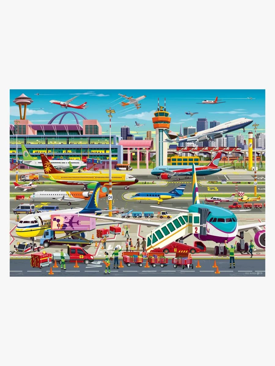Ravensburger XXL Pussel Flygplats 150 Bitar