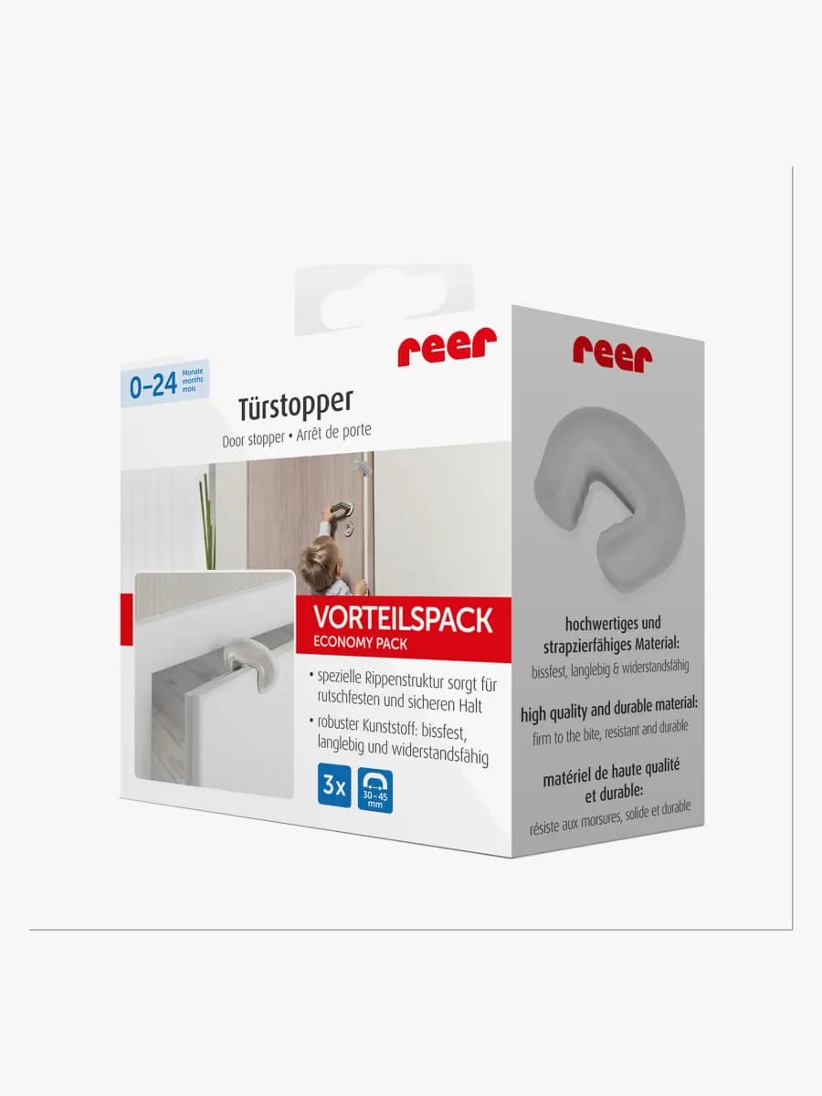 Reer Dörrstopp 3-Pack, Vit