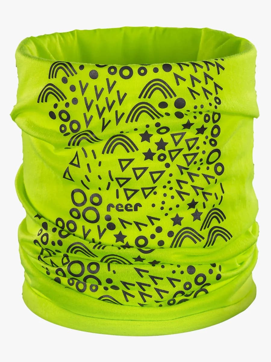 Reer  Multifunktionell Reflexscarf, Grön