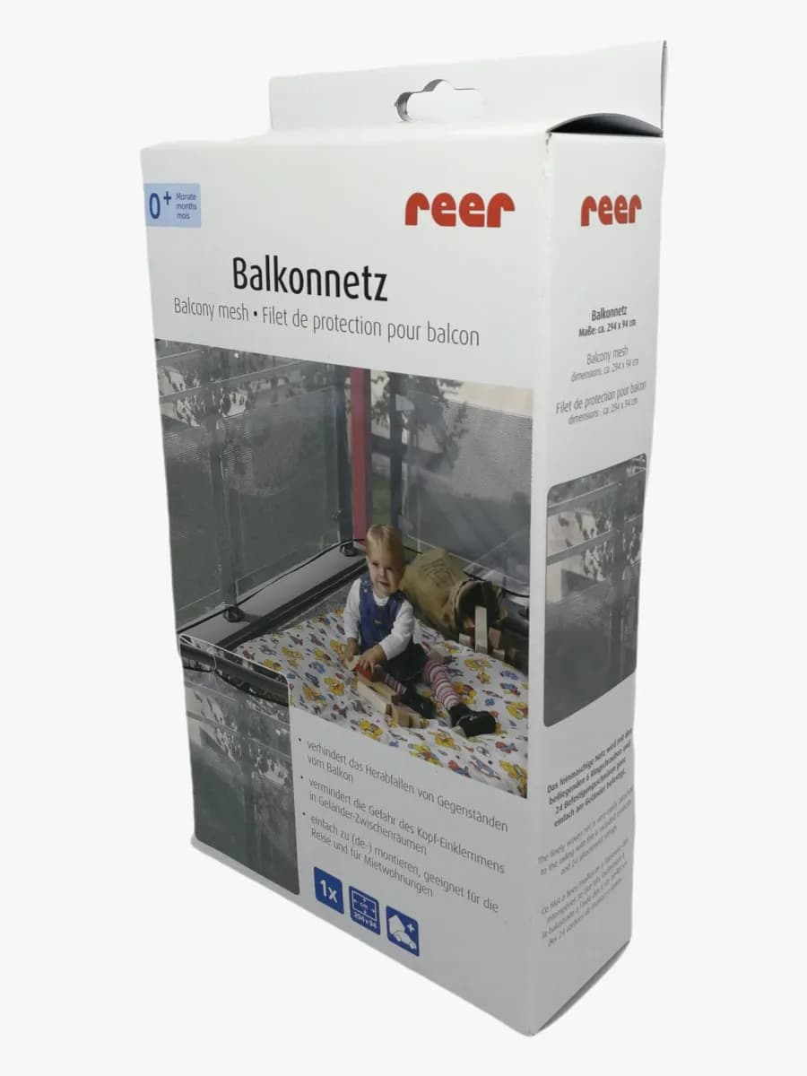 Reer Säkerhetsnät Balkong, Vit