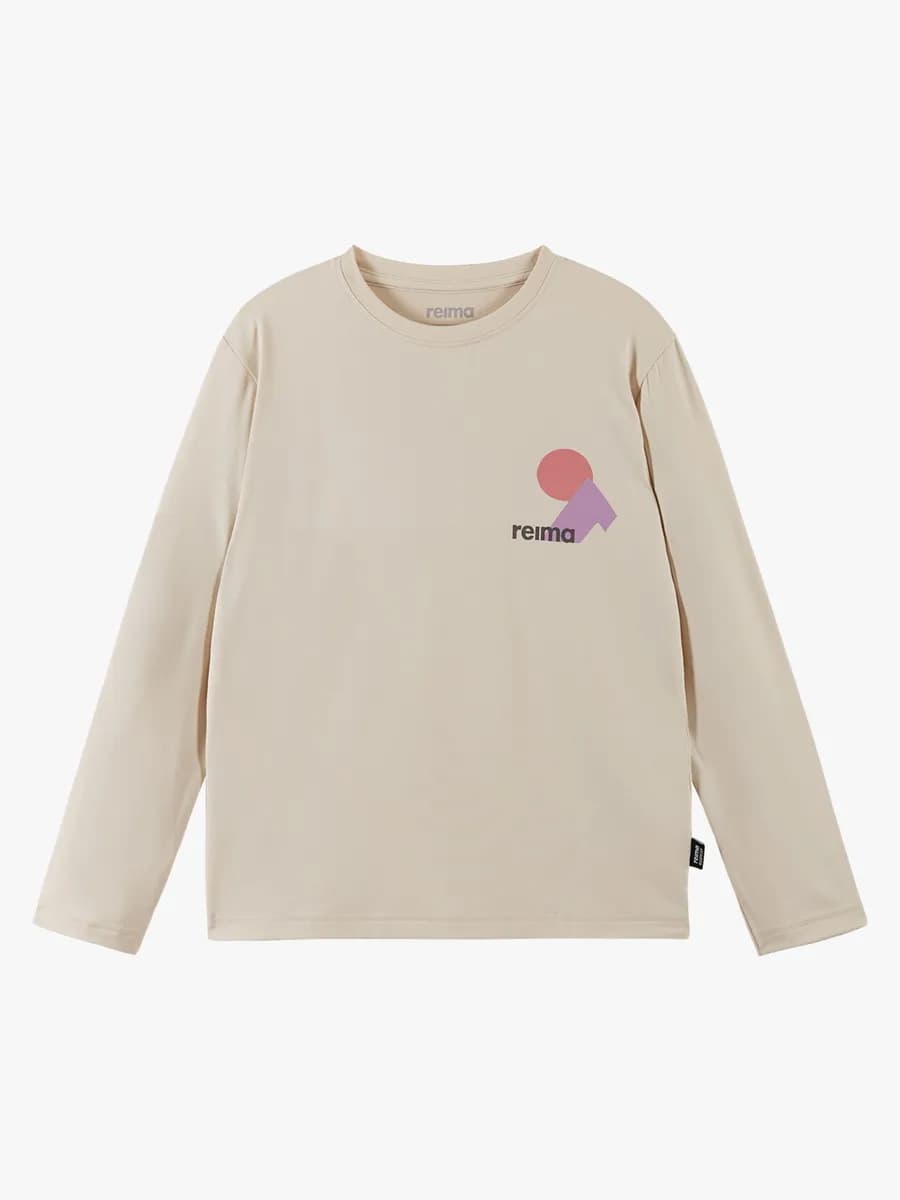 Reima Inista BugProof  Långärmad T-shirt, Birch Beige, 134