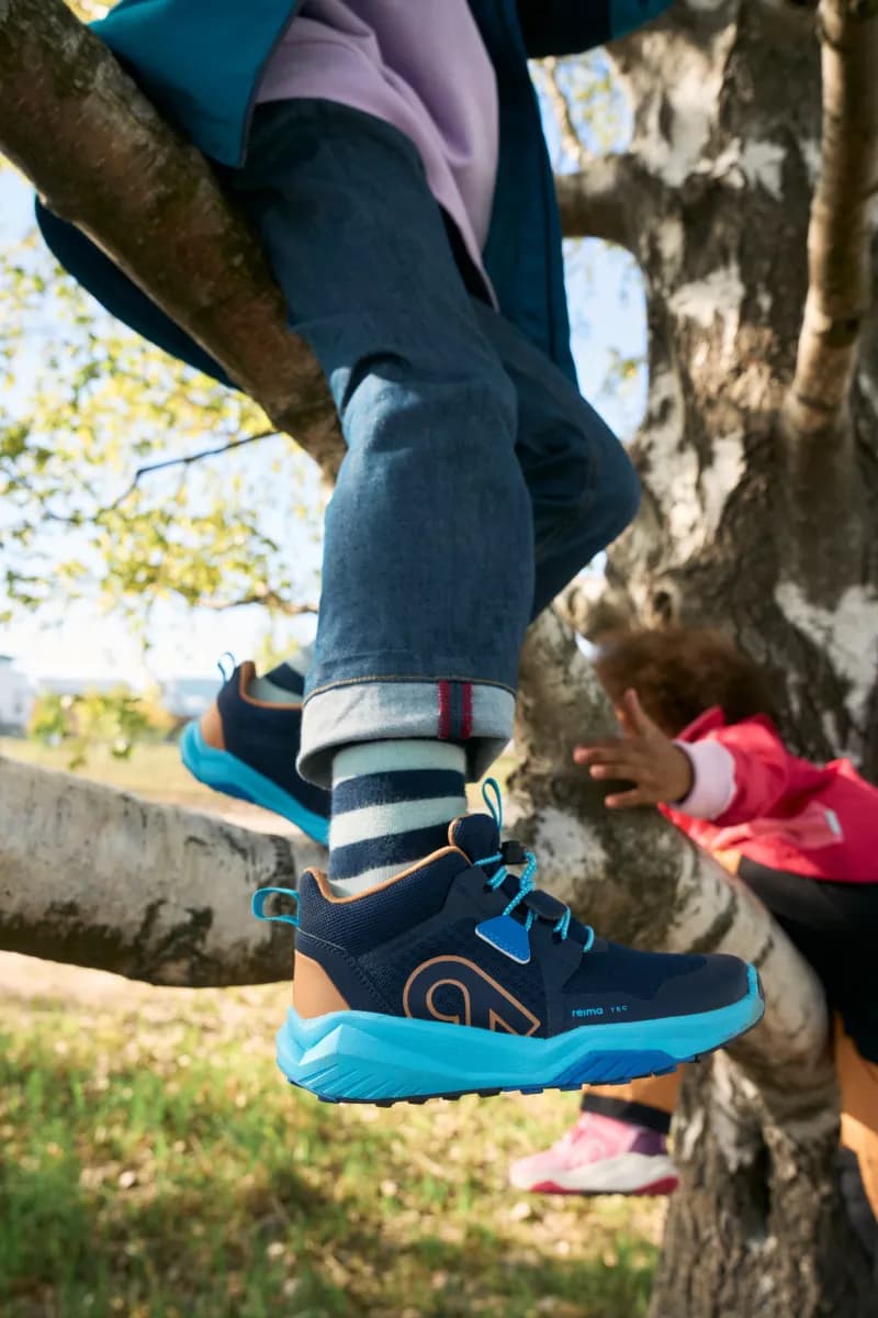 Reima Kiritin WP Sneakers, Navy, 30