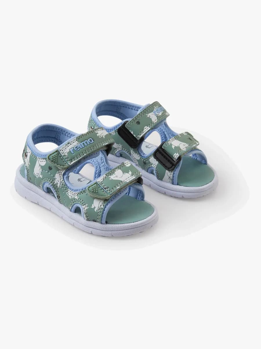 Reima Moomin Bungee Sandaler, Stone Green, 29