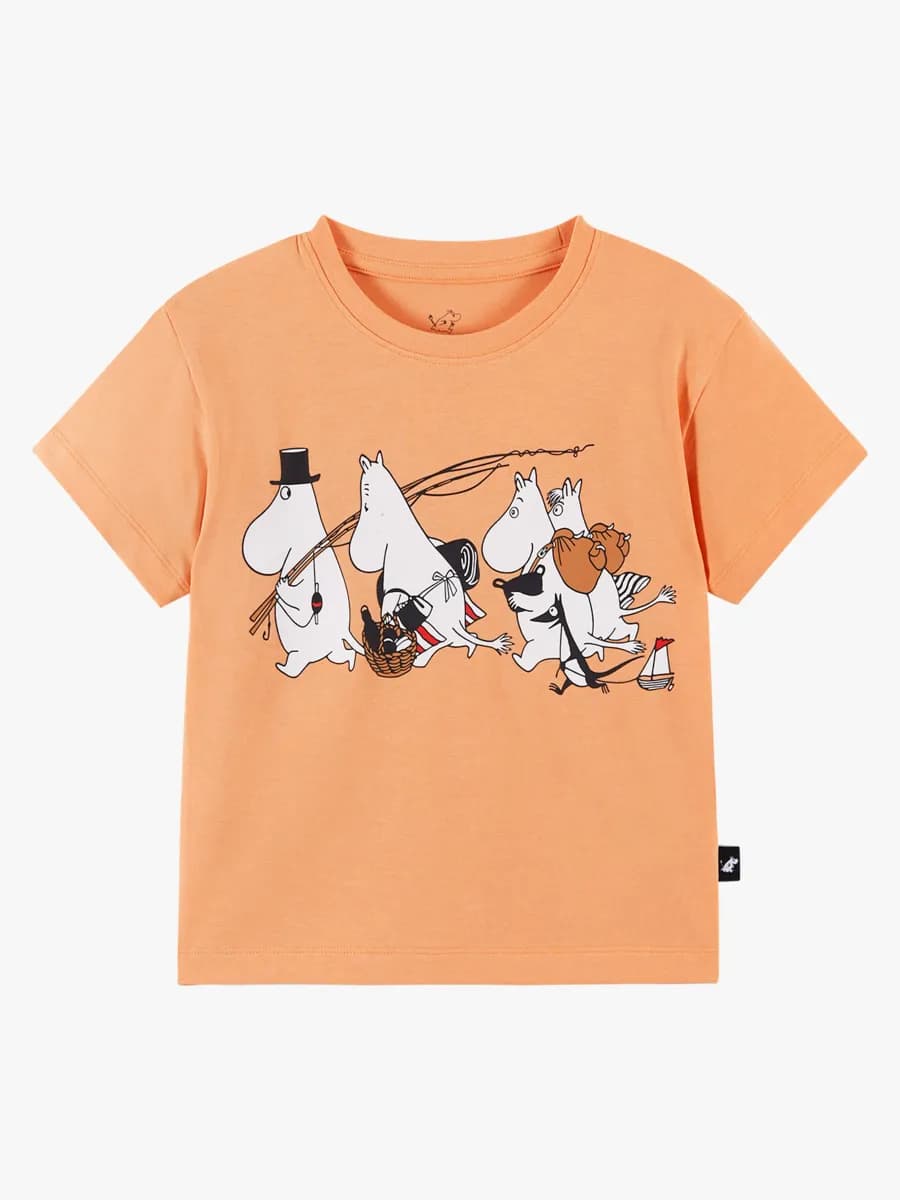 Reima Moomin Gosa T-shirt, Apricot, 86