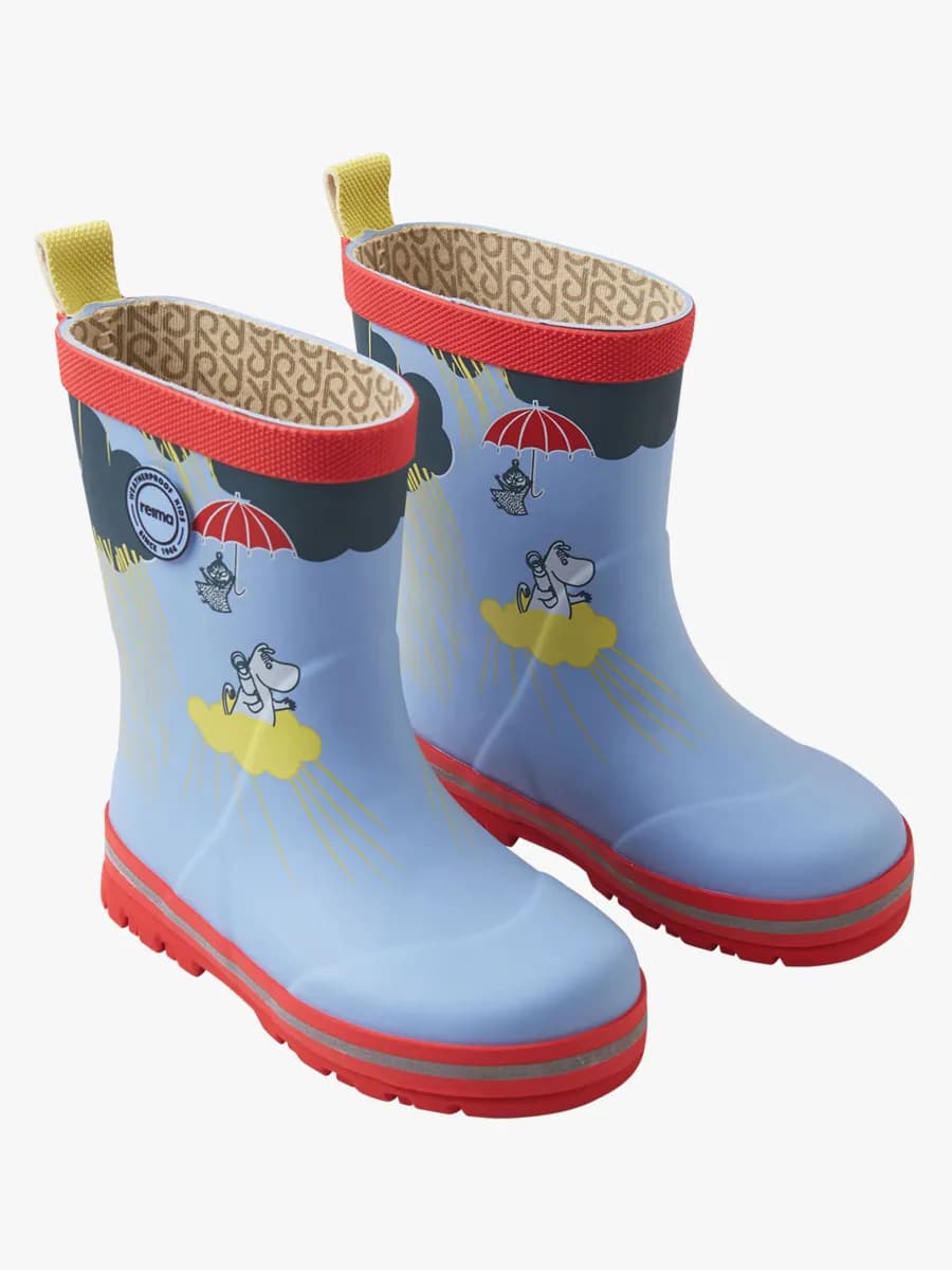 Reima Moomin Magisk Gummistövlar, Airy Blue, 22