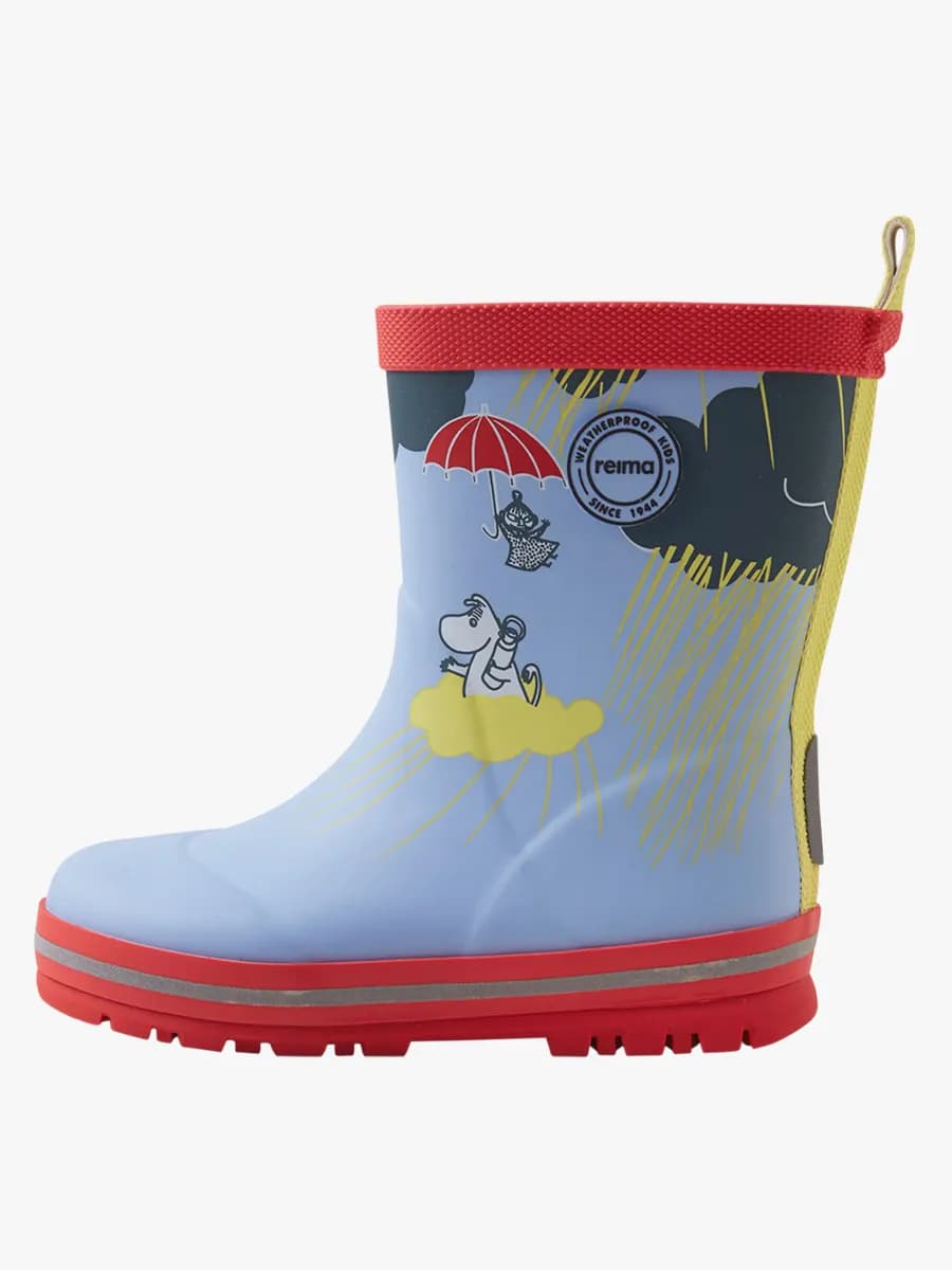 Reima Moomin Magisk Gummistövlar, Airy Blue, 22