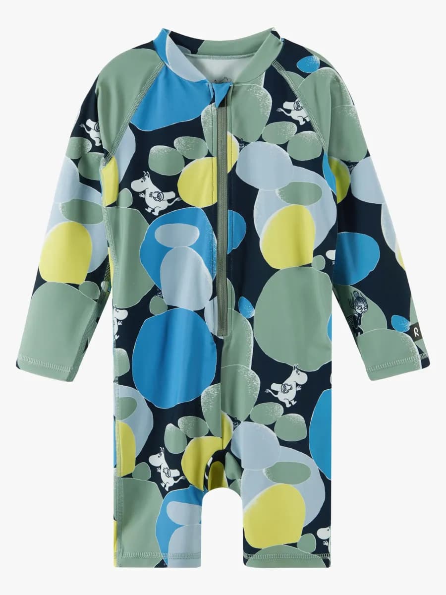 Reima Mumin Sandig Uv-dräkt, Stone Green, 110