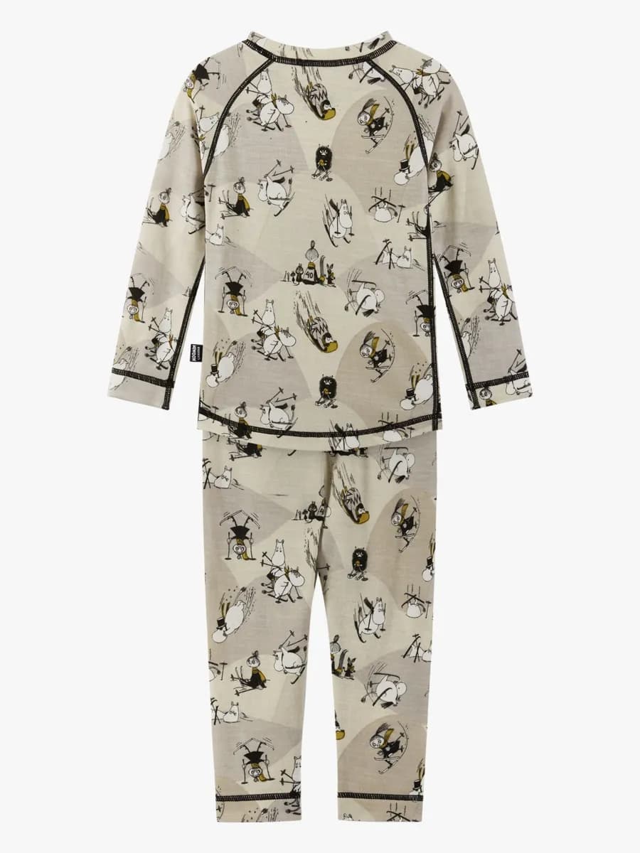 Reima Mumin Trivsam Underställ Ullmix, Sandy Beige, 86