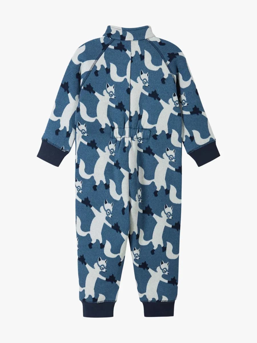 Reima Myytti Fleeceoverall, Blue Ocean, 92