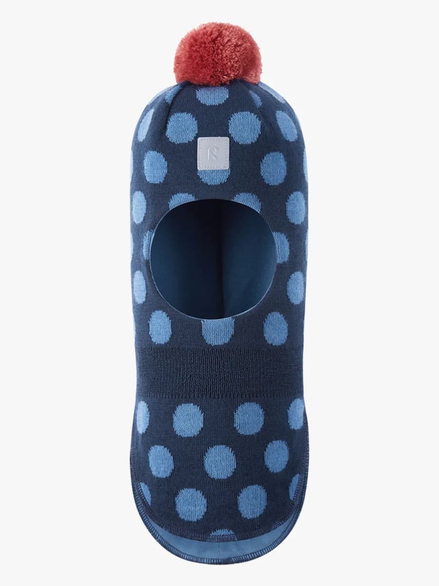 Reima Polkka Balaklava Ullmix, Blue Ocean, 48