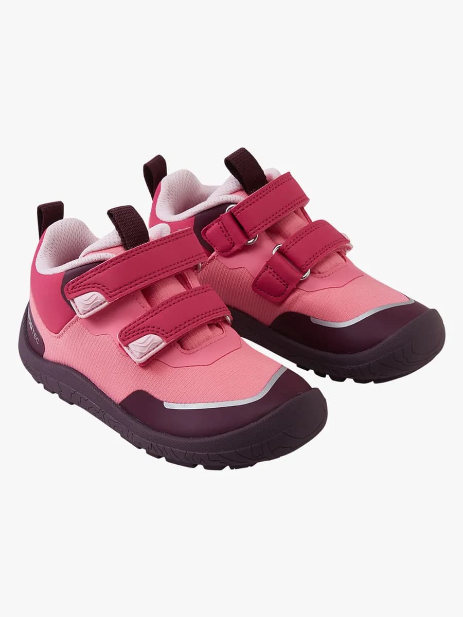 Reima Viikari Barefoot  Vattentäta Mid Sneakers, Soft coral, 31