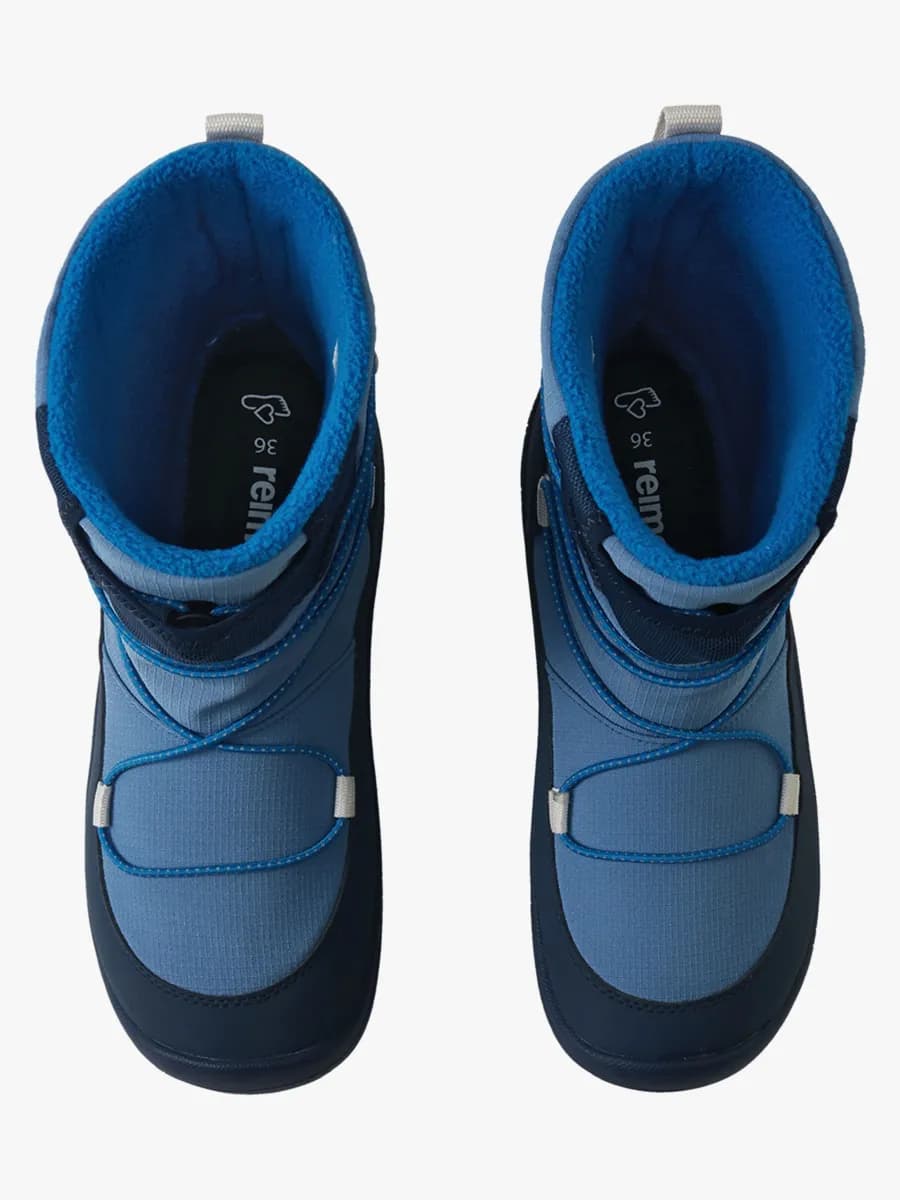 Reimatec Ensilumi Barefoot Jr Vinterkängor, Navy, 34