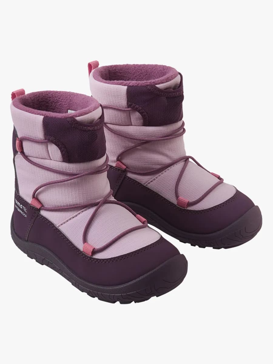 Reimatec Ensilumi Barefoot Vinterkängor, Deep Purple, 25