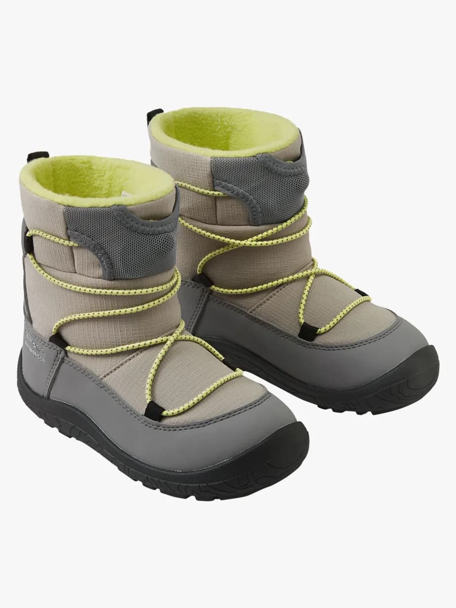 Reimatec Ensilumi Barefoot Vinterkängor, Earthy Beige, 29