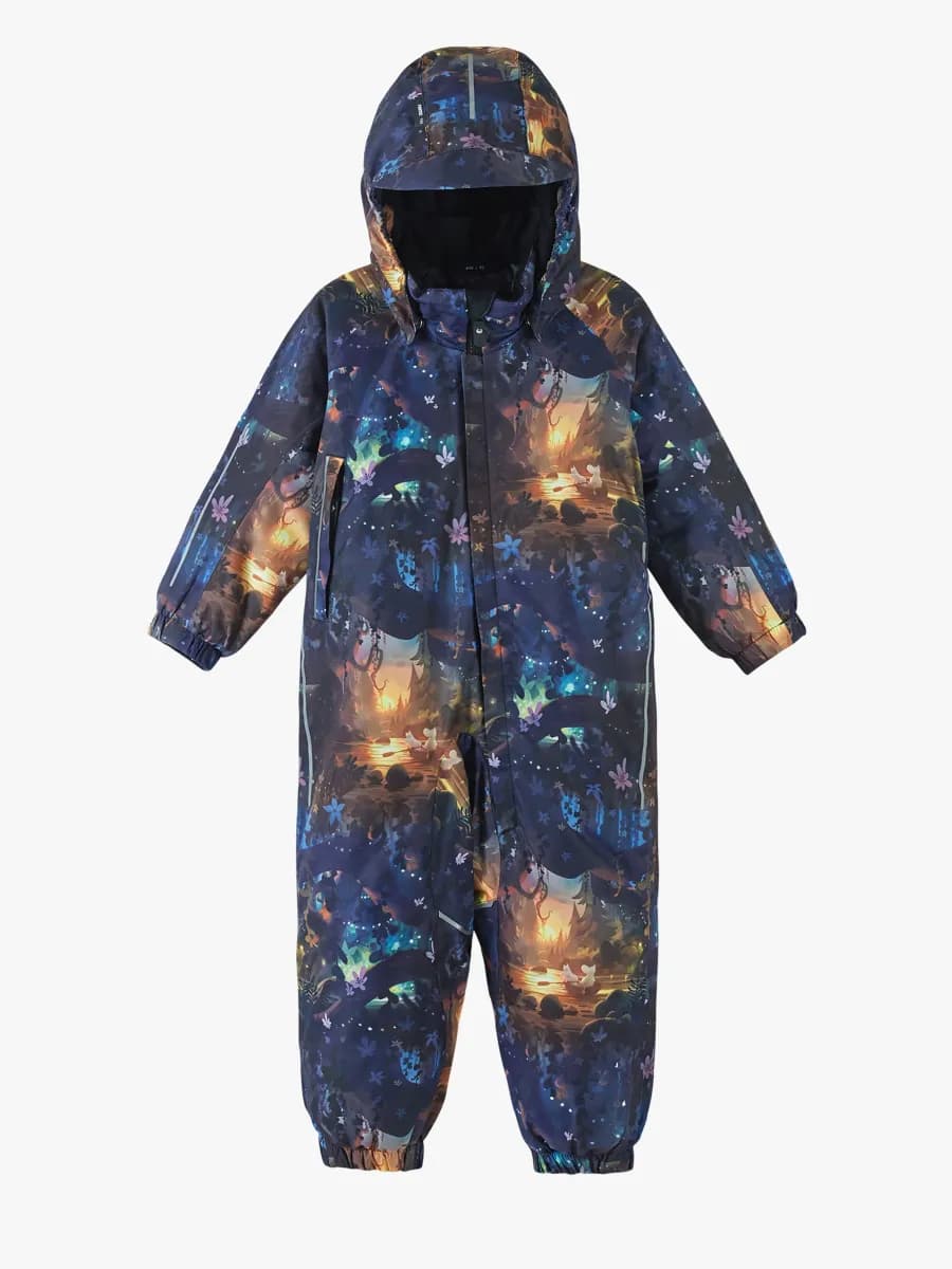 Reimatec Moomin Lyster Overall, Deep Blue Lilac, 86