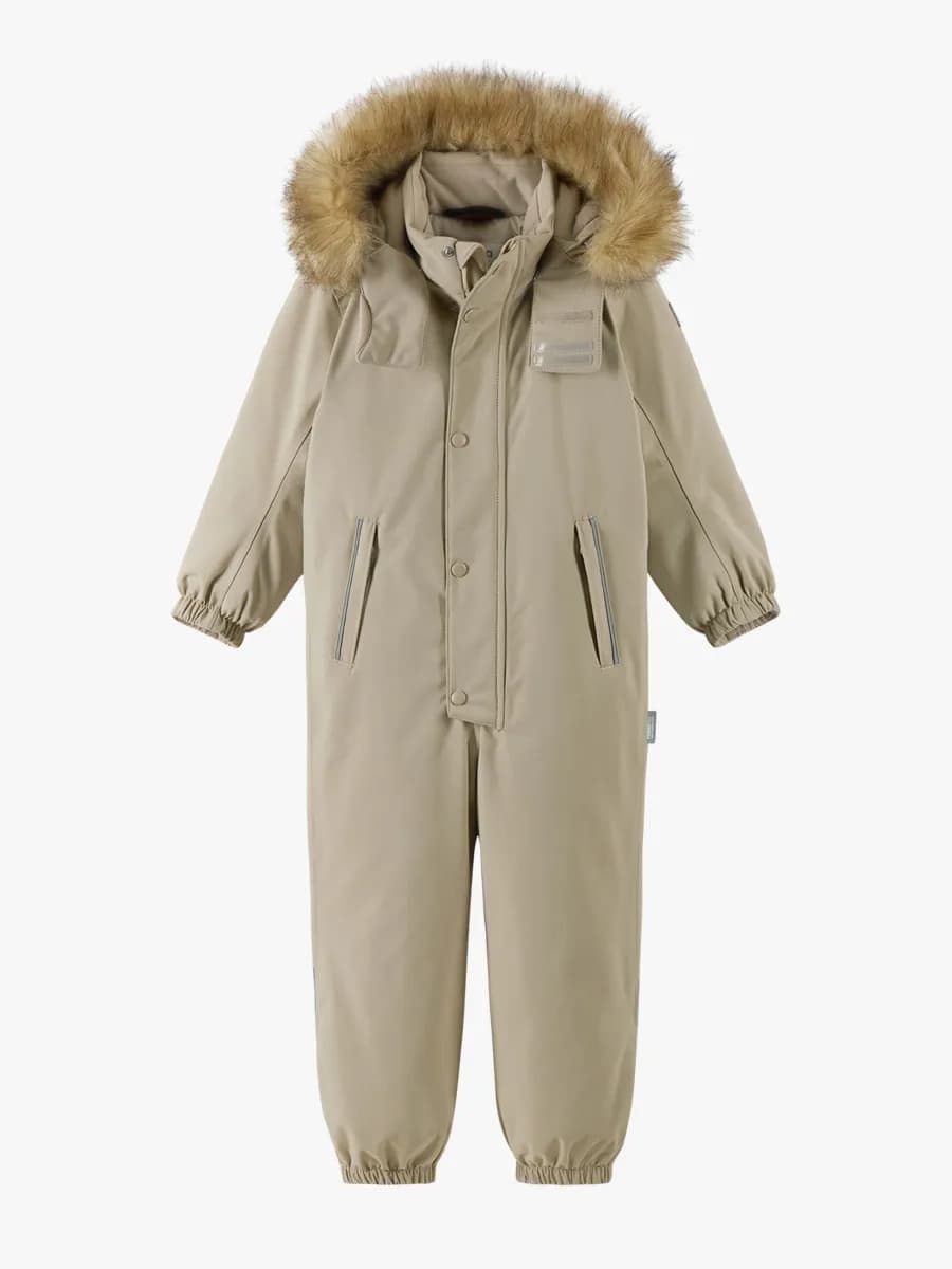Reimatec Stavanger Vinteroverall, Earthy Beige, 116 - Bäst i test