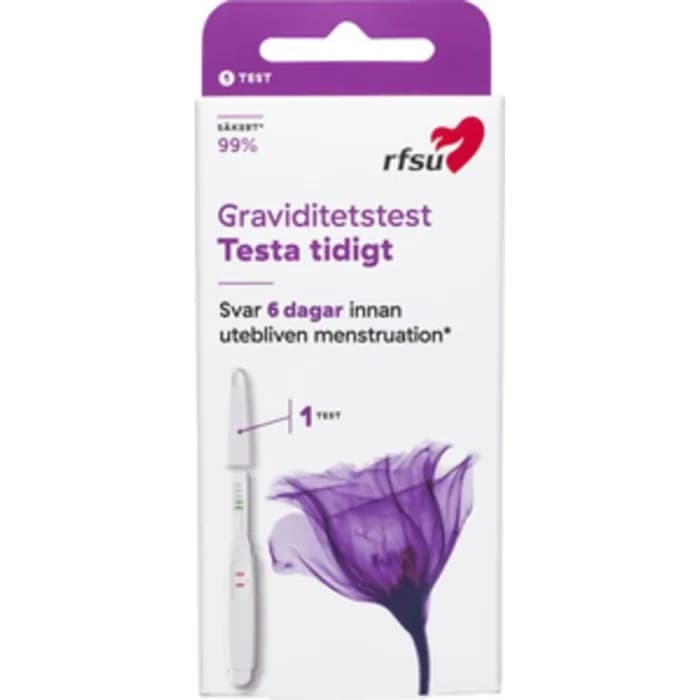 RFSU Graviditetstest testa tidigt 1 st
