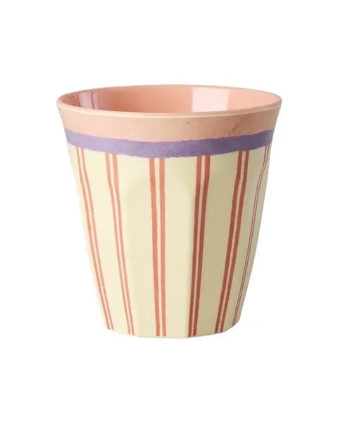 Rice Mugg Melamin M (Stripey Love)