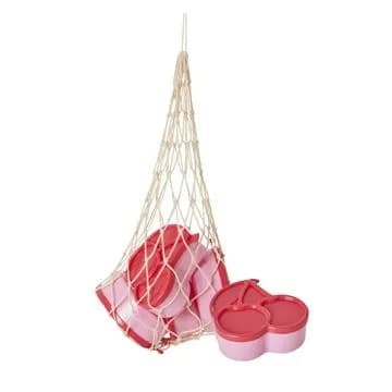 Rice Plastburkar 4-pack (Cherry)