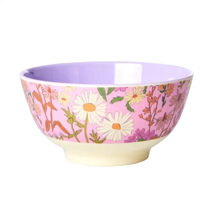 Rice Skål Melamin M (Daisy Dearest)