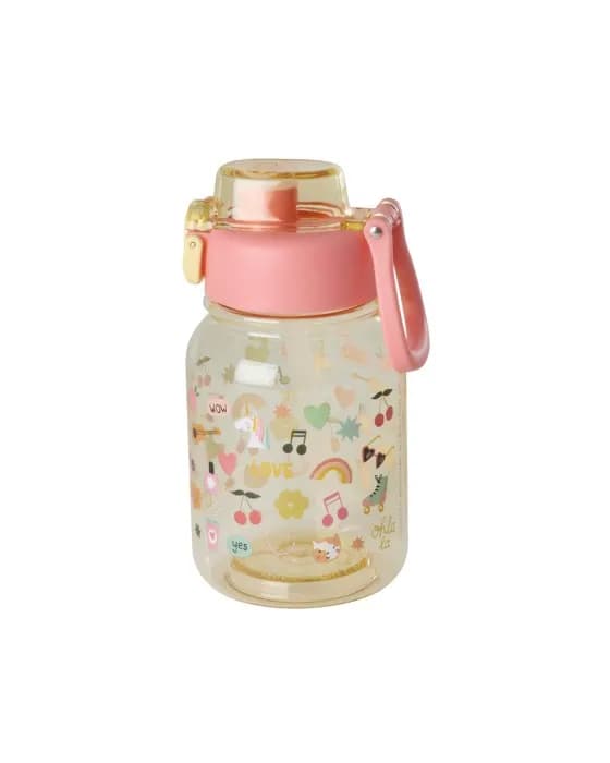 Rice Vattenflaska 700 ml (Unicorn Love Print)