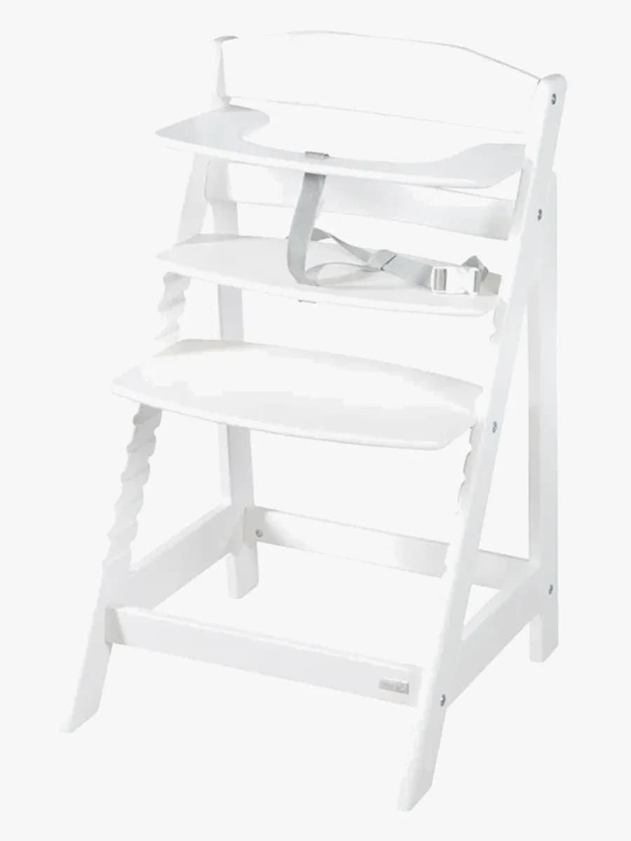 Roba Sit Up Flex Grow-Along Barnmatstol, White