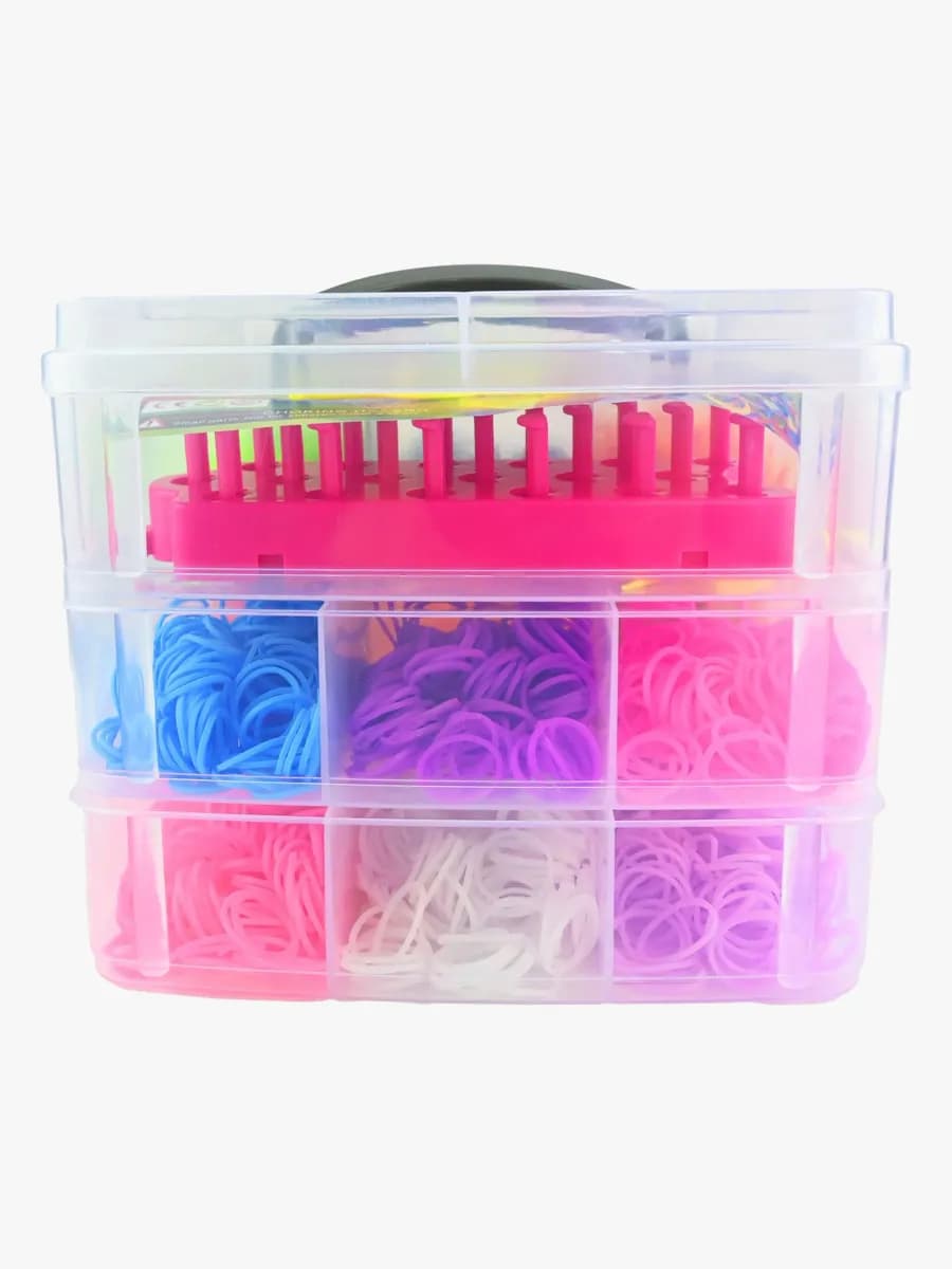 Robetoy Loom Bands DIY Armbandskit 3000 Delar