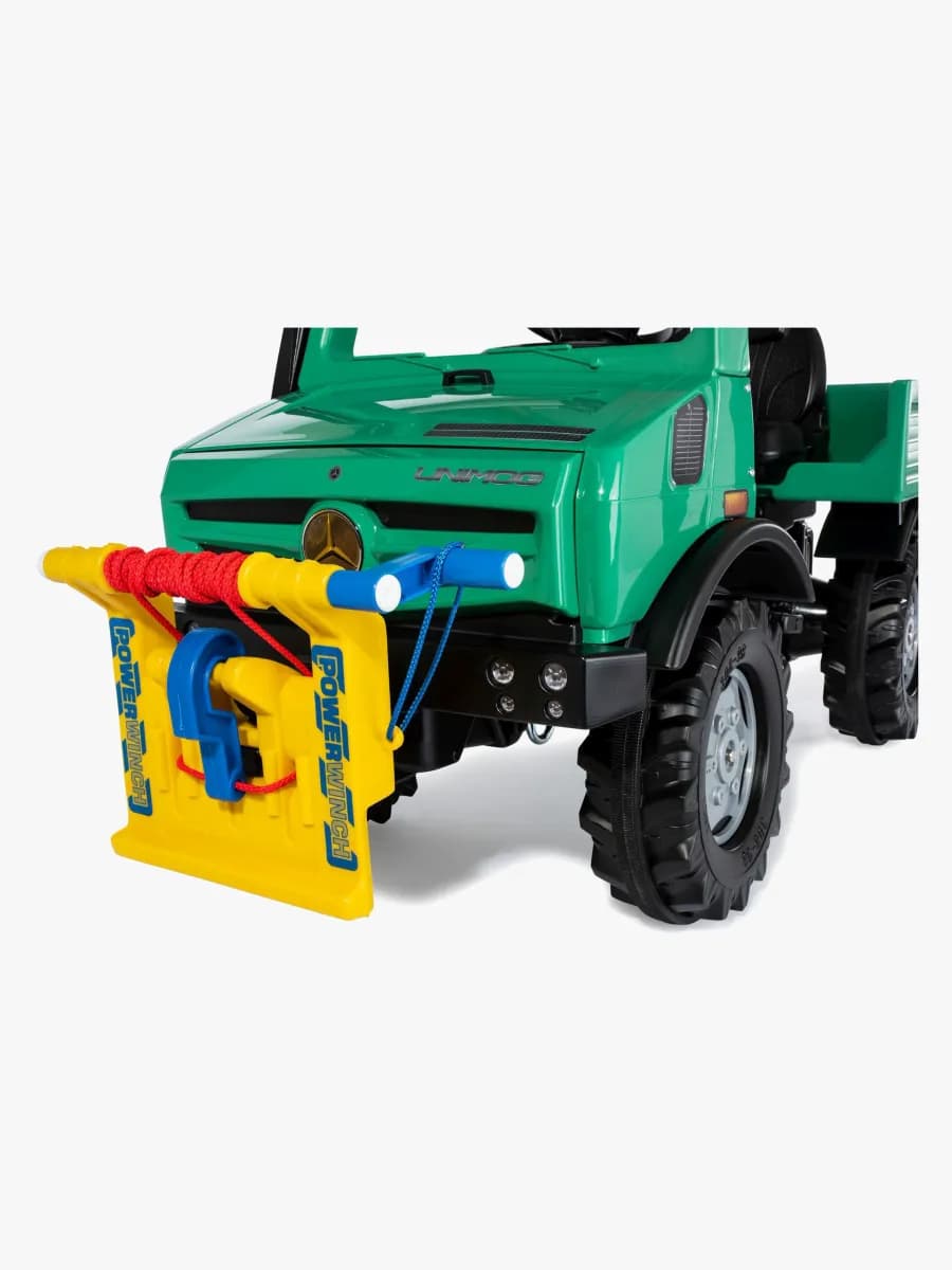 Rolly Toys Unimog Forst Trampbil, Grön