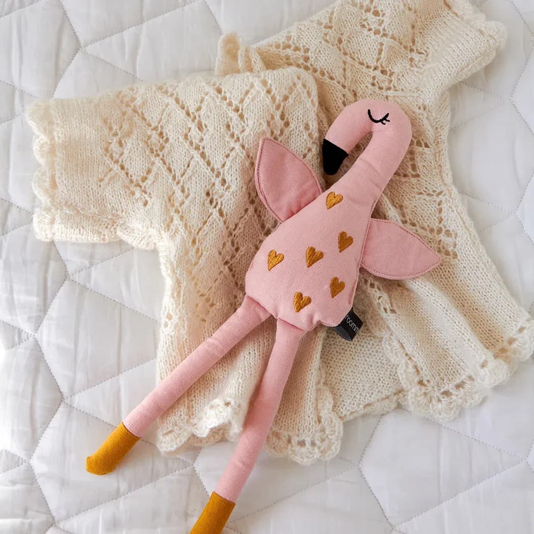 Roommate Docka Flamingo, Pink
