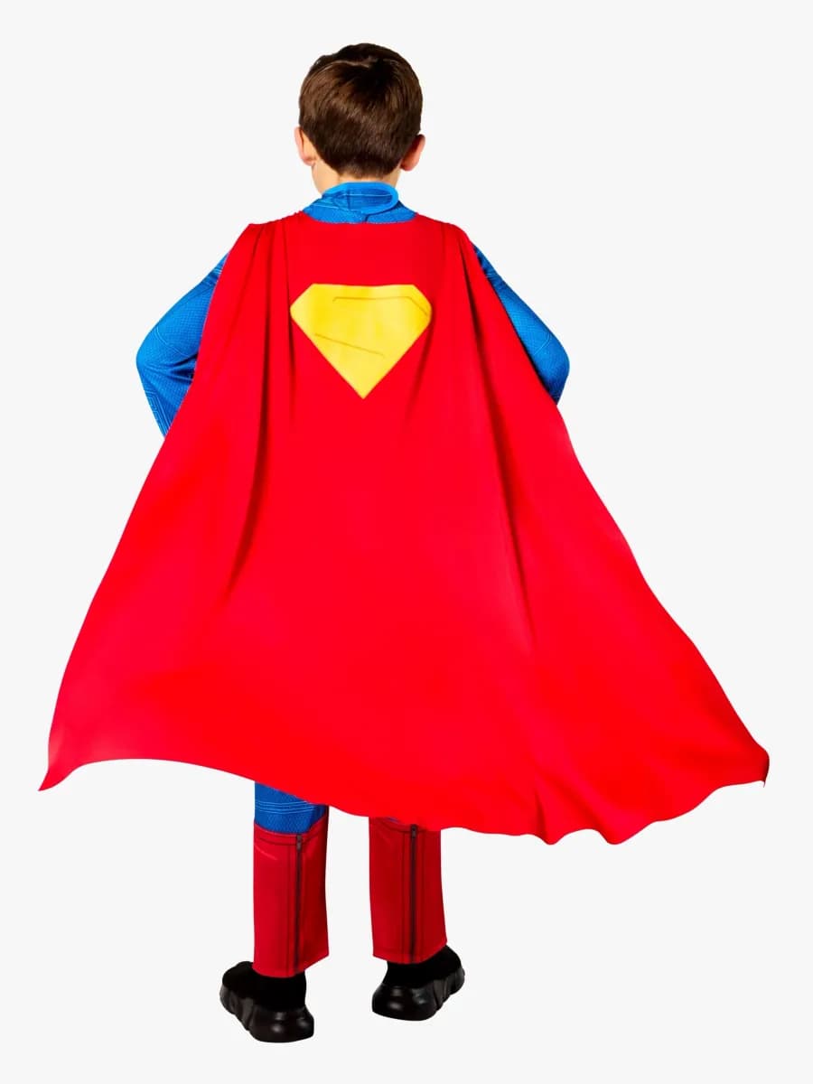 Rubies Superman Utklädnad med Mantel, 9-10 år