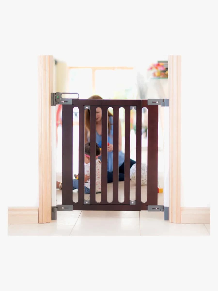 Safe &  Care SafeGate Wood Skruvgrind, Brun