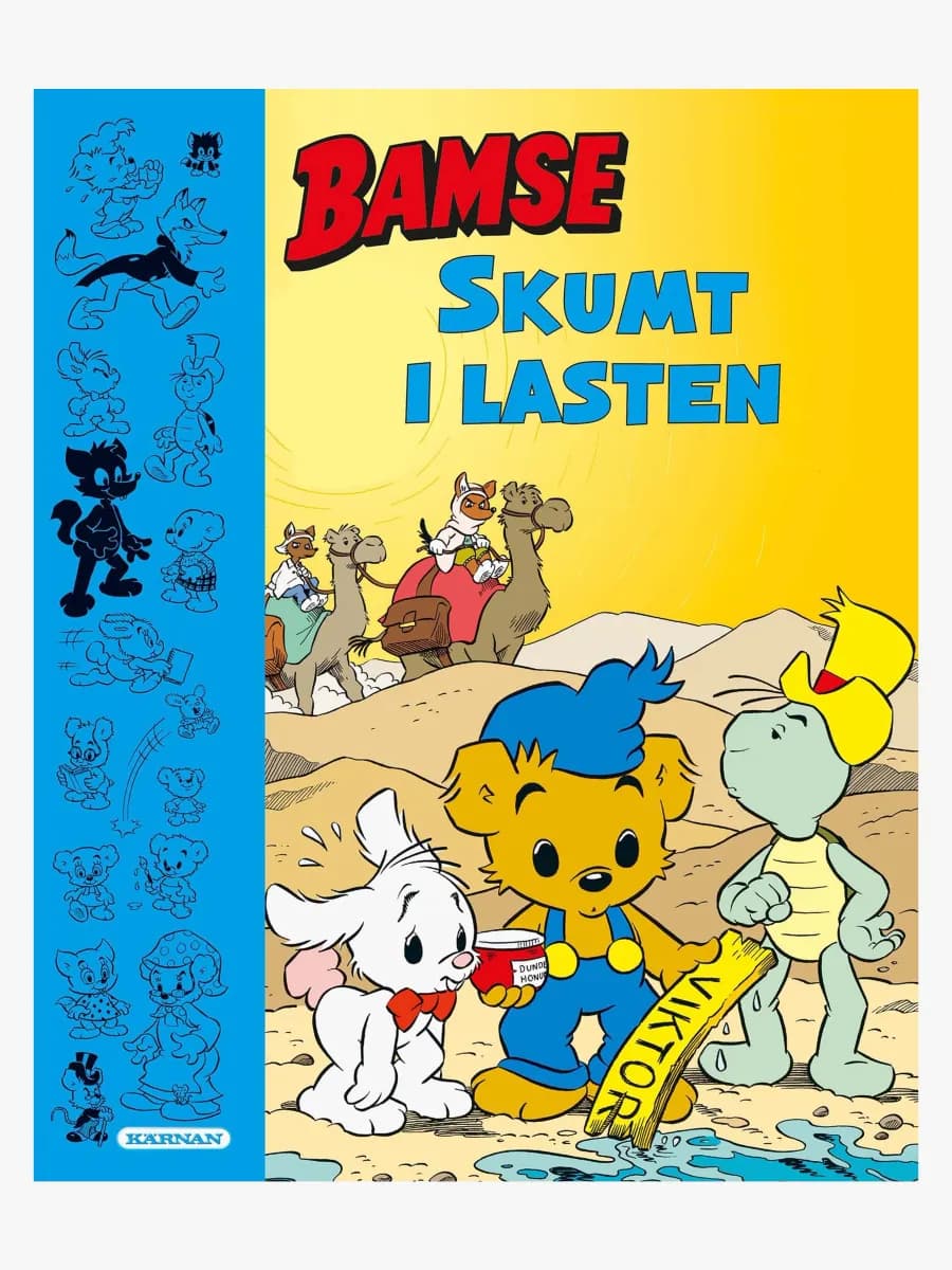 Sagobok Bamse- Skumt i lasten