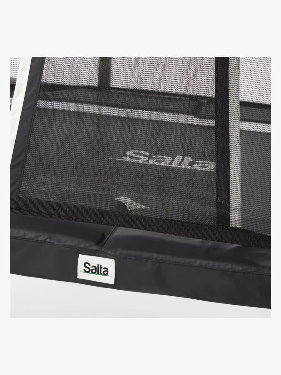 Salta Studsmatta Rektangulär inkl. Skyddsnät 396x244 cm